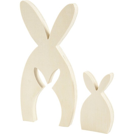 2i1-figur, harar, H: 11,5+24,5 cm, djup 2 cm, B: 6,5+11,5 cm, 1 set