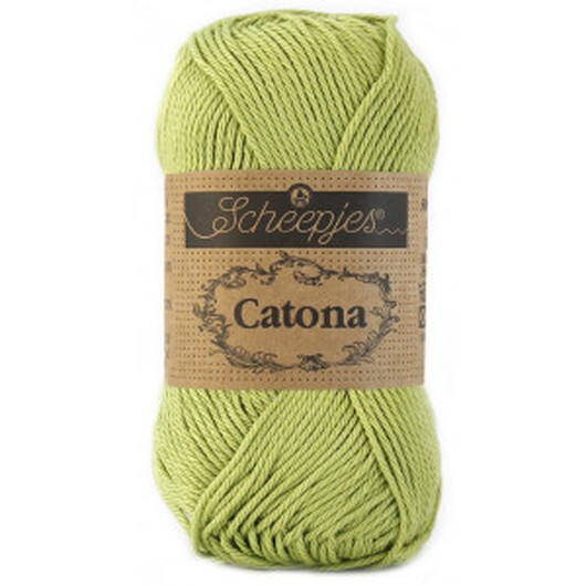 Scheepjes Catona Garn Unicolor 512 Lime