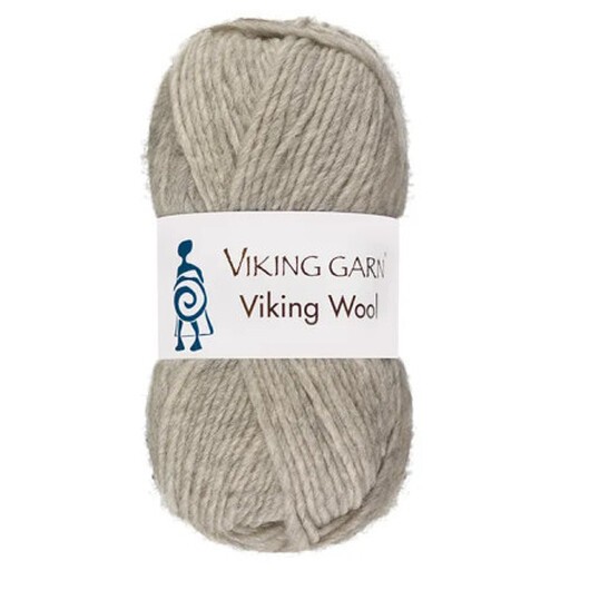 Viking Garn Wool Pärlgrå 512