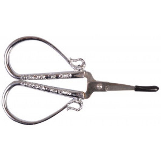 Infinity Hearts Broderisax Blankt silver 10cm - 1 st