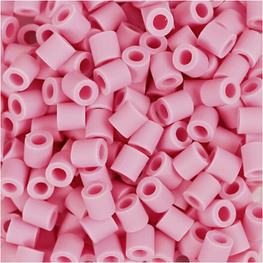 NABBI BioBeads, stl. 5x5 mm, Hålstl. 2.5 mm, medium, rosa, 3000 st./ 1 förp.