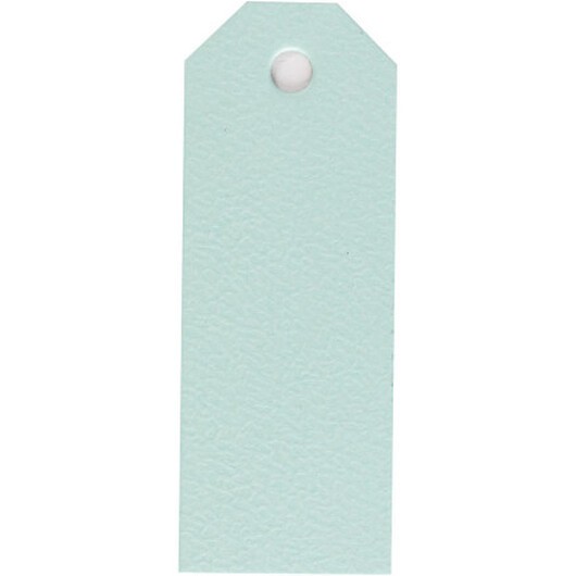Manillamärken, stl. 3x8 cm, 220 g, ljusblå, 20 st./ 1 förp.