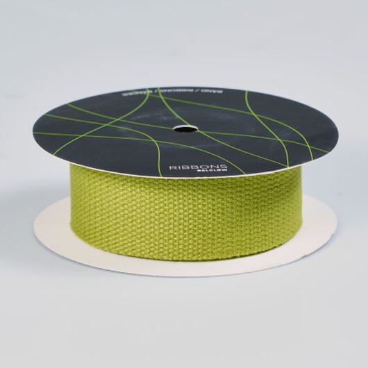 Infinity Hearts Väskrem Bomull 40mm 31 Mos grön - 3m