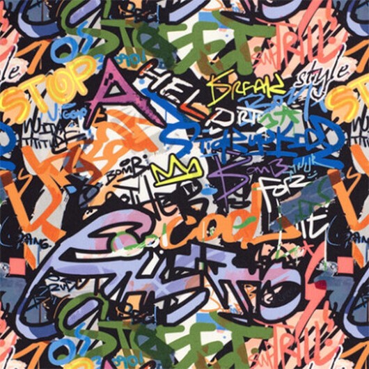 Sportjersey Tyg 150cm 69 Grafitti - 50cm