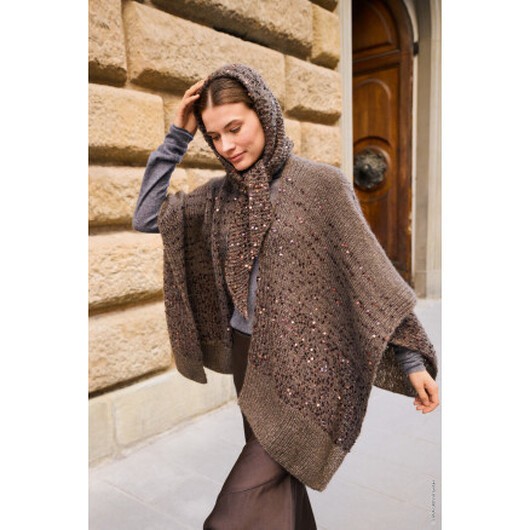 Halsduk, Superkid Seta, Cosmo av Lana Grossa - Stickmönster för halsduk