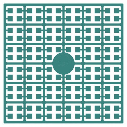 Pixelhobby Midi Pärlor 537 Mörk klar Grön 2x2mm - 140 pixels