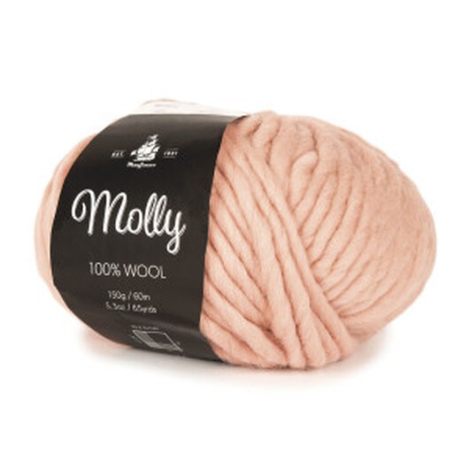 Mayflower Molly Garn Unicolor 05 Puder