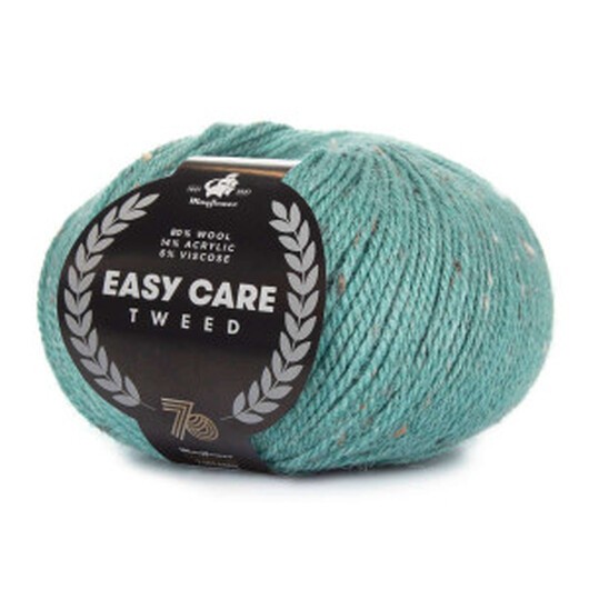 Mayflower Easy Care Tweed Garn 499 Mörk Aquamarin