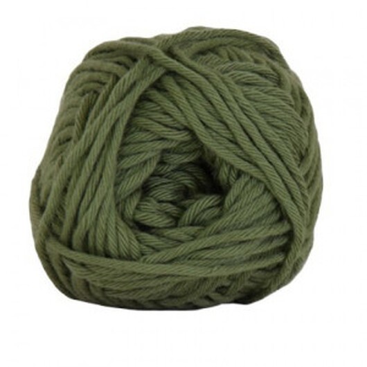 Hjertegarn Cotton 8/8 Garn 7150 Armygrön