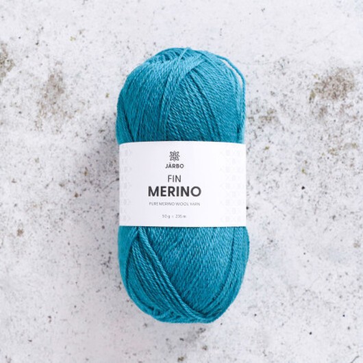 Järbo Fine Merino Garn 304 Påfågel