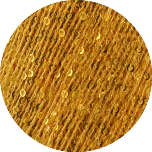 Lana Grossa Glamour Garn 18 Guldgul