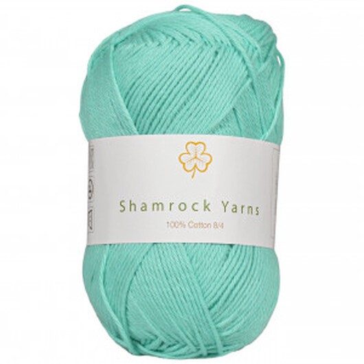 Shamrock Yarns 100% Bomull Garn 16 Klar Mint