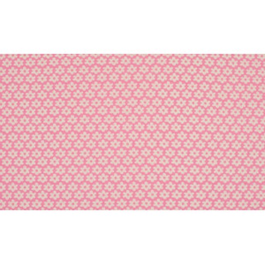 Minimals Bomullspoplin Tyg Print 12 Flower Rose 145cm - 50cm