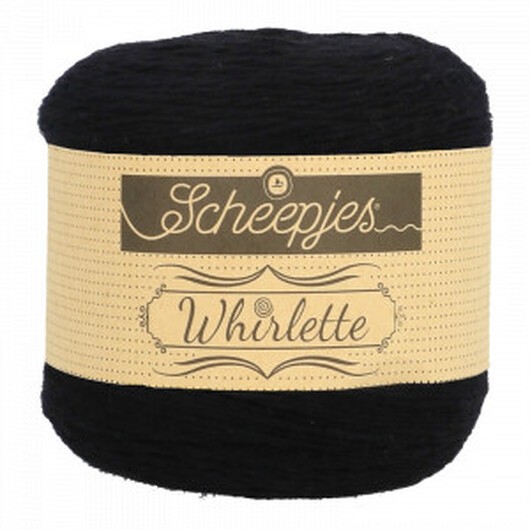 Scheepjes Whirlette Garn Unicolor 851 Liquorice