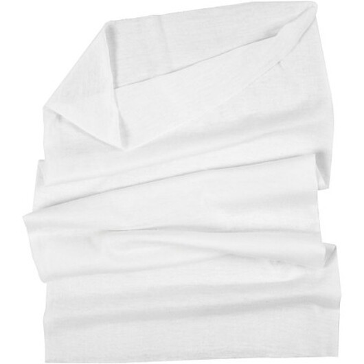 Halsvärmare, storlek 49x25 cm, off-white, 1 st.