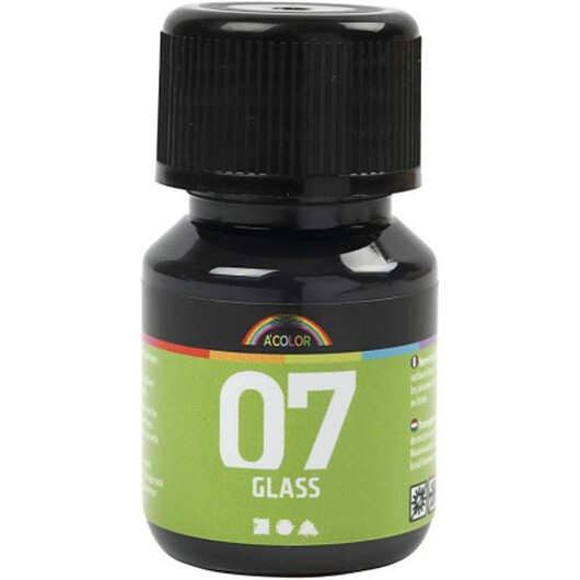 A-Color Glas, svart, 30 ml/ 1 flaska