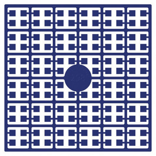 Pixelhobby Midi Pärlor 298 Mörk djup Blå 2x2mm - 140 pixels