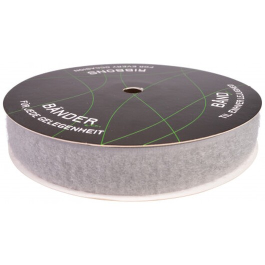 Balsløw Kardborreband Hona/Loop 20mm 08 Grå - 5m
