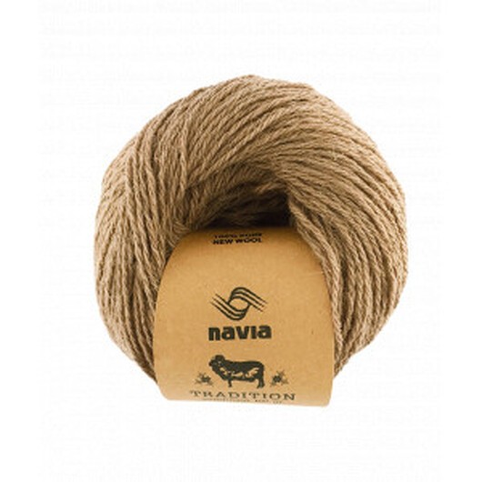 Navia Tradition Garn 905 Ljus Brun