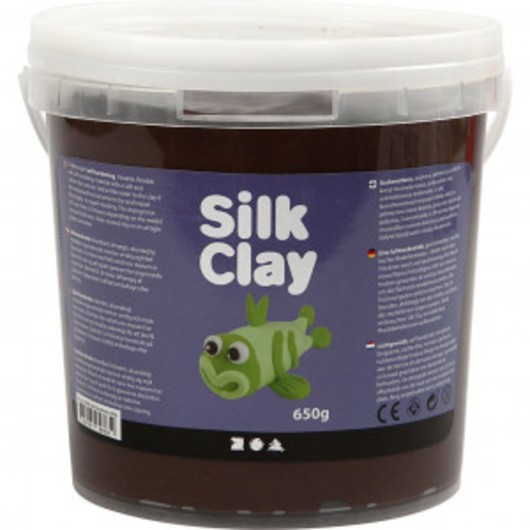 Silk ClayÂ®, brun, 650 g/ 1 hink