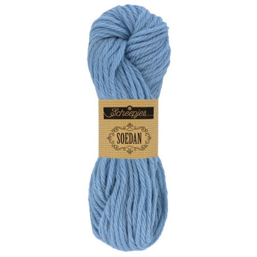 Scheepjes Soedan Garn 2008 Grå Blå