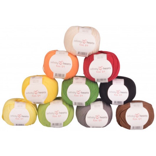 Infinity Hearts Rose 8/4 Garnpaket 03 Påskpynt - 10 st