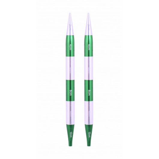 KnitPro SmartStix Ändstickor Aluminium 12cm 8.00mm