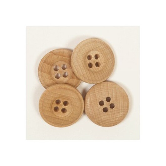Drops Träknapp Ljus Ek 20mm 501 - 1 st.
