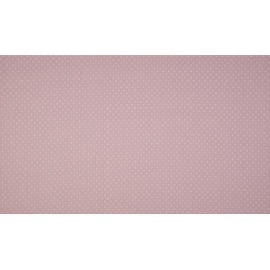 Minimals Bomullspoplin Tyg Print 411 Small Dot Dusty Pink 145cm - 50cm