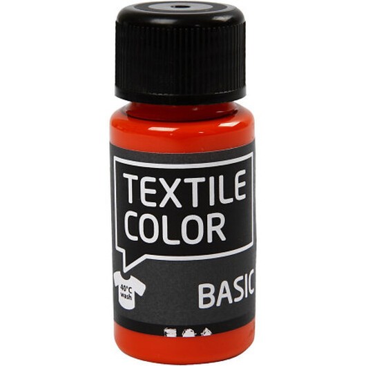 Textilfärg, orange, 50 ml/ 1 flaska