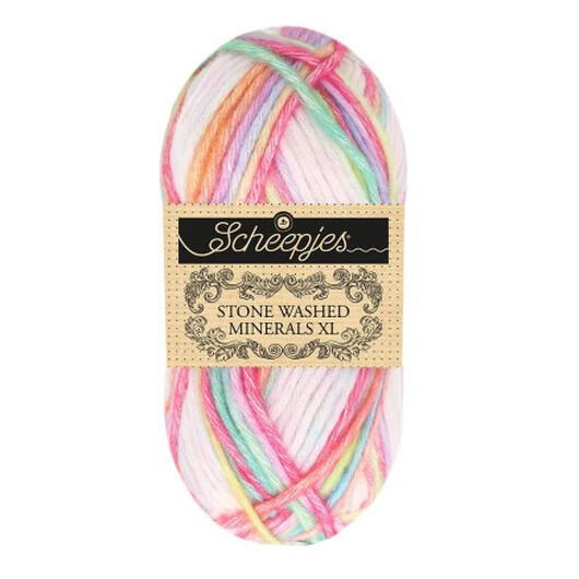 Scheepjes Stone Washed XL Minerals Garn 906 Opal Hav