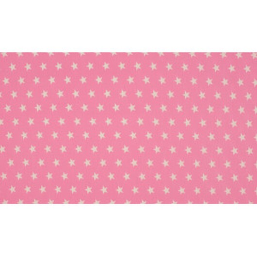 Minimals Bomullspoplin Tyg Print 112 Star Rose 145cm - 50cm