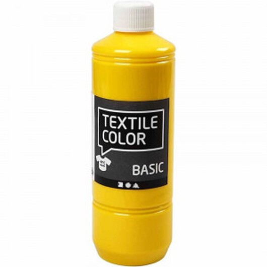 Textile Color textilfärg, 500 ml, primärgul