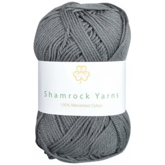 Shamrock Yarns Mercerised Cotton 236 Koksgrå