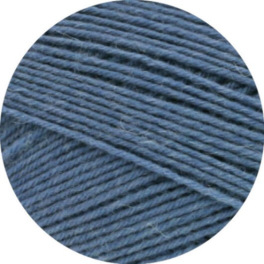 Lana Grossa Meilenweit 100 Merino Extrafine Uni Garn 2428 Jeans