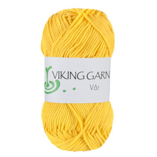 Viking Garn Vår 441 Stark Gul