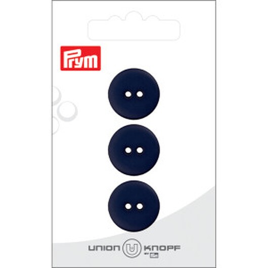 Prym Platt Plastknapp Marin 18 mm - 3 st.