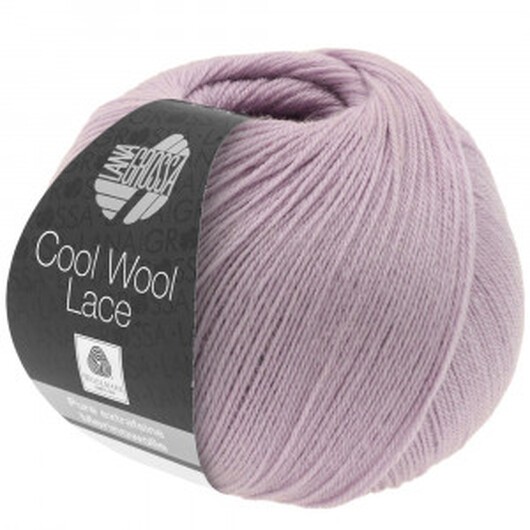 Lana Grossa Cool Wool Lace Garn 15 Lila