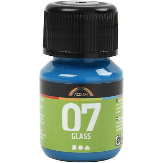 A-Color Glas, turkos, 30 ml/ 1 flaska