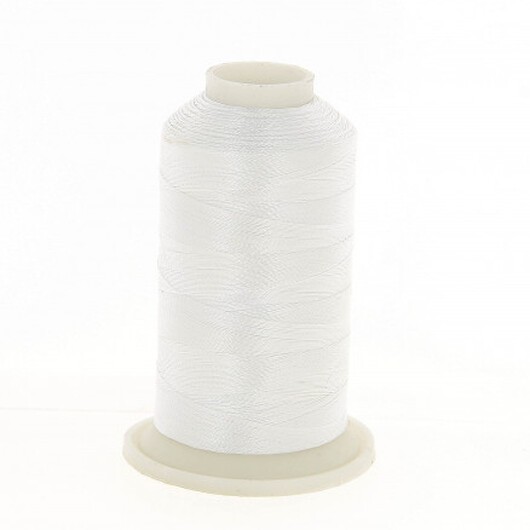 BSG Polyester Broderigarn 120 52091 Vit - 1000m