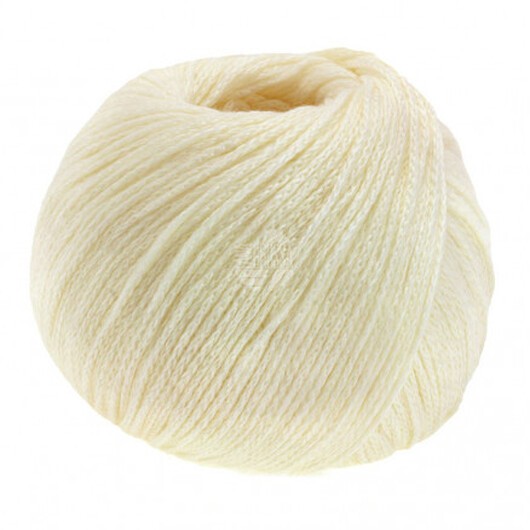 Lana Grossa Alta Moda Cotolana Garn 20 Ecru