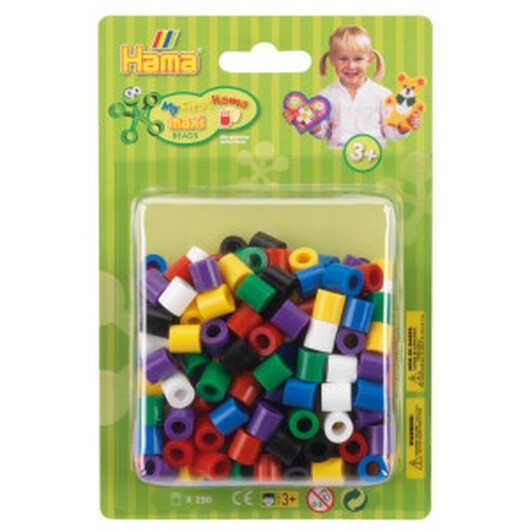 Hama Maxi Pärlpaket 8520 Mix 00 - 250 st.