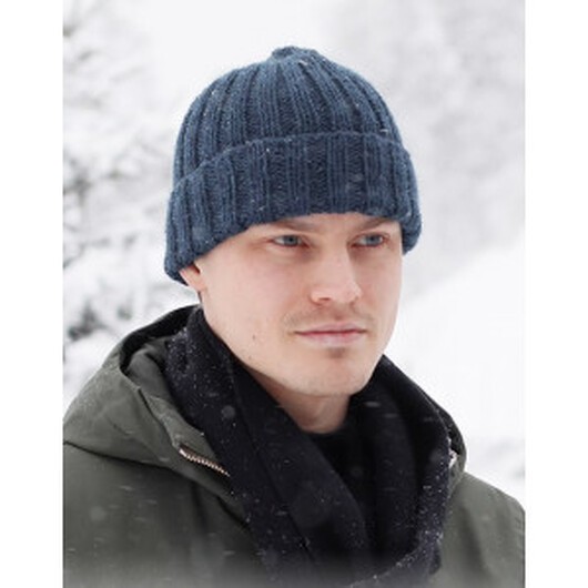 Icebound Hat by DROPS Design - Mössa Stickmönster str. S/M - L/XL - Large/X-Large