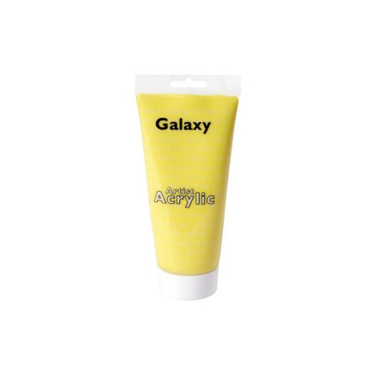 Galaxy Artist Akrylfärg/Konstnärsfärg Citrongul 200ml