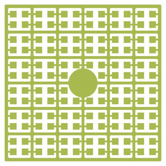 Pixelhobby Midi Pärlor 189 Extra ljus Avokado 2x2mm - 140 pixels