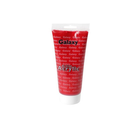 Galaxy Artist Akrylfärg/Konstnärsfärg Karminröd 200ml