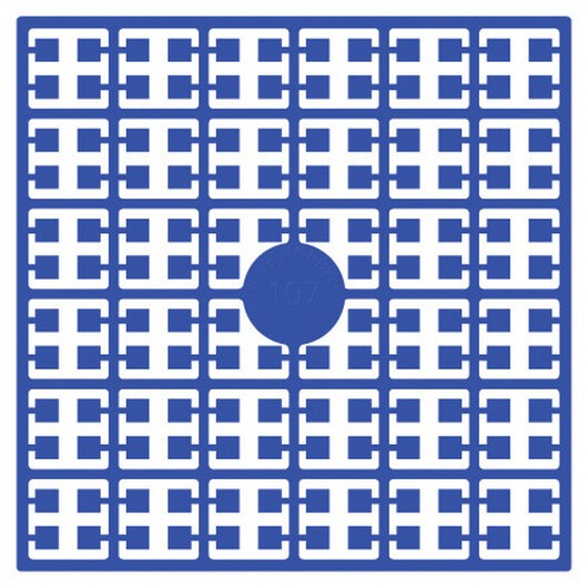 Pixelhobby Midi Pärlor 197 Havsblå 2x2mm - 140 pixels