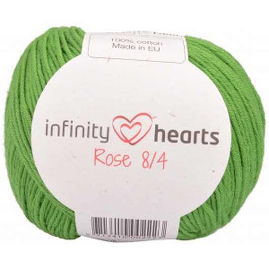 Infinity Hearts Rose 8/4 Garn Unicolor 156 Grön