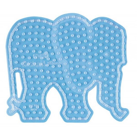 Hama Maxi Pärlplatta 8201 Elefant Transparent - 1 st