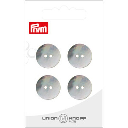 Prym Knapp Vit 18 mm - 4 st.